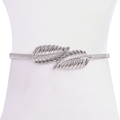 Flower leaf shape Wedding designer Elastic belts women girl Stretch Skinny Waist Belt Cummerbunds metal female belt g belt
Flower leaf shape Wedding designer Elastic belts women girl Stretch Skinny Waist Belt Cummerbunds metal female belt g belt