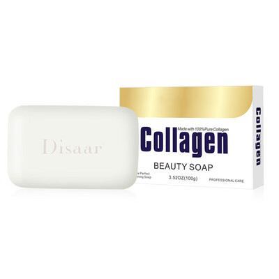 Handmade Collagen Soap Facial Cleanser Nourishing Deep Cleansing Whitening Skin Care Anti-wrinkle Anti-aging Soap
Handmade Collagen Soap Facial Cleanser Nourishing Deep Cleansing Whitening Skin Care Anti-wrinkle Anti-aging Soap