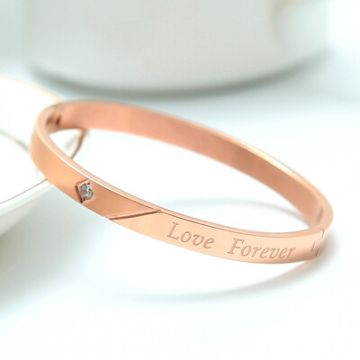 Love diamond Korean bracelet bracelet Korean fashion wild student bracelet ladies Korean titanium steel gold-plated jewelry
Love diamond Korean bracelet bracelet Korean fashion wild student bracelet ladies Korean titanium steel gold-plated jewelry