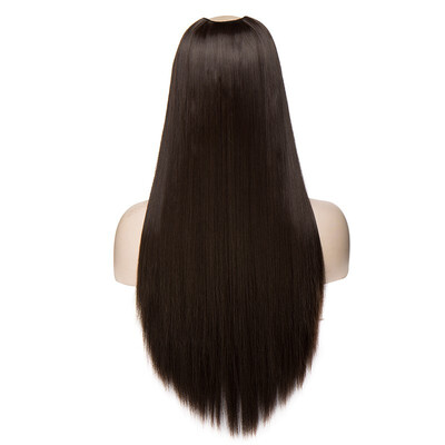 U Shape Part Half Head Wig Clip In Hair Extension Full Head One Piece Invisible 7 clips With Wig Net Synthetic Straight Curly
U Shape Part Half Head Wig Clip In Hair Extension Full Head One Piece Invisible 7 clips With Wig Net Synthetic Straight Curly