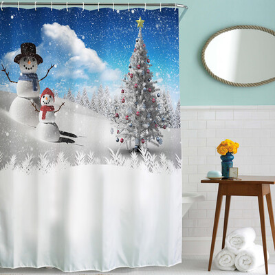 Tailored Christmas Kids Waterproof Polyester Bathroom Shower Curtain Decor With Hooks A
Tailored Christmas Kids Waterproof Polyester Bathroom Shower Curtain Decor With Hooks A