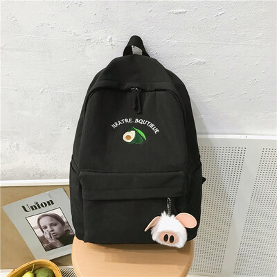 Um avocado schoolbag female Korean version high school Hyunya Harahara ulzzang campus double shoulder bag female student ins styl
Um avocado schoolbag female Korean version high school Hyunya Harahara ulzzang campus double shoulder bag female student ins styl
