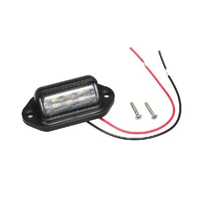 Car License Plate Light LED Tag Lamps 24V 1Pcs for Trailers RV Trucks & Boats License Tags Black Housing
Car License Plate Light LED Tag Lamps 24V 1Pcs for Trailers RV Trucks & Boats License Tags Black Housing