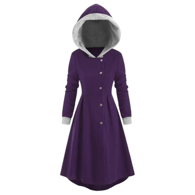 Tailored Womens Vintage Cloak Plus Size Snap Button Fur Trim Long Skirted Hooded Coat Top
Tailored Womens Vintage Cloak Plus Size Snap Button Fur Trim Long Skirted Hooded Coat Top