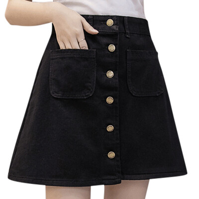 Roseonmyhand Summer Women Short A-line Buttom Skirts High Waist Slim Pocket Causal Skirt
Roseonmyhand Summer Women Short A-line Buttom Skirts High Waist Slim Pocket Causal Skirt