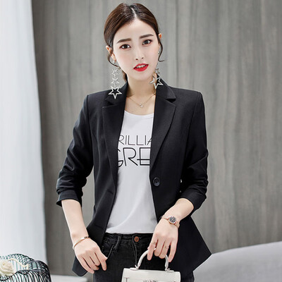 Autumn Women Blazer Solid Color Jackets Office Lady Lapel Casual Long Sleeves Slim Warm Coat
Autumn Women Blazer Solid Color Jackets Office Lady Lapel Casual Long Sleeves Slim Warm Coat