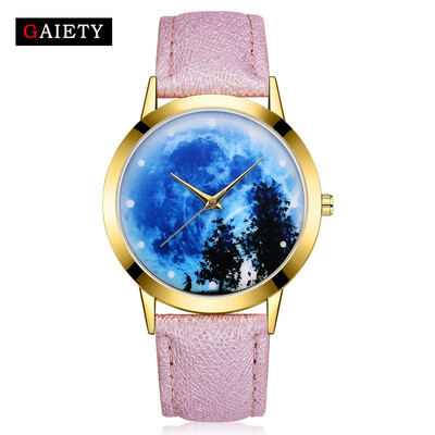 GAIETY Fashion Women Watches Female Starry Sky Dial Leather Quartz Wrist Watch Montre Femme Ladies Watch reloj mujerbayan kol
GAIETY Fashion Women Watches Female Starry Sky Dial Leather Quartz Wrist Watch Montre Femme Ladies Watch reloj mujerbayan kol