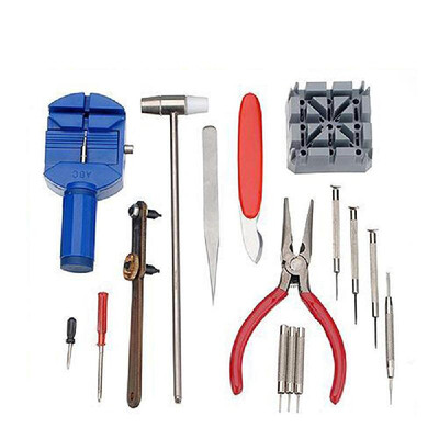 YD-008 16PCS Watch Repair Tool Kit Professional Case Opener Spring Bar Remover Screwdriver Wristwatch Repair Pin Strap Link Remove
YD-008 16PCS Watch Repair Tool Kit Professional Case Opener Spring Bar Remover Screwdriver Wristwatch Repair Pin Strap Link Remove