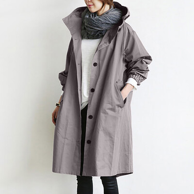 〖Follure〗Womens Winter Loose Hooded Wild Elegant Windbreaker Comfortable Coat Outwear
〖Follure〗Womens Winter Loose Hooded Wild Elegant Windbreaker Comfortable Coat Outwear