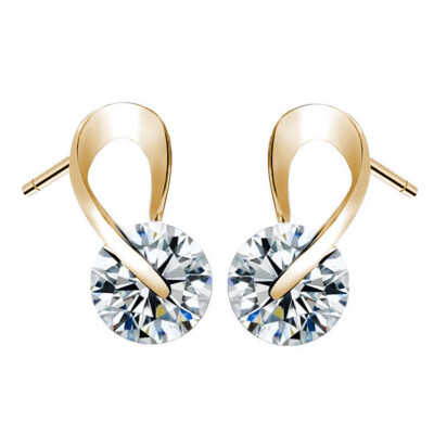 2019 New Design Korean Fanshion Women Jewelry Luxury Zircon Crystal Spiral Earrings
2019 New Design Korean Fanshion Women Jewelry Luxury Zircon Crystal Spiral Earrings