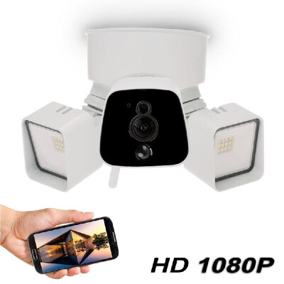 1080P Floodlight Camera WiFi Floodlight Camcorder IP55 Waterproof HD Security Cam Two-Way Talk Motion Detection PIR Sensor
1080P Floodlight Camera WiFi Floodlight Camcorder IP55 Waterproof HD Security Cam Two-Way Talk Motion Detection PIR Sensor