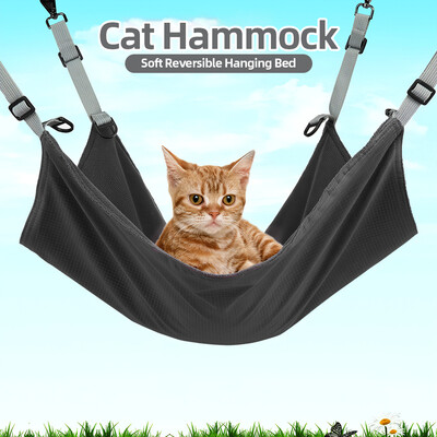 Cat Hammock Soft Reversible Hanging Bed Waterproof Nylon Hammock Mat for Kitten Cats Pets
Cat Hammock Soft Reversible Hanging Bed Waterproof Nylon Hammock Mat for Kitten Cats Pets