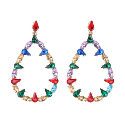 2019 New Colorful Flower Big Brand Design Luxury Starburst Pendant Crystal Drop Earrings Gem Statement Jewelry
2019 New Colorful Flower Big Brand Design Luxury Starburst Pendant Crystal Drop Earrings Gem Statement Jewelry