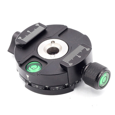 XILETU XPC-60C 360 Degree Panoramic Tripod Head Clamping For Arca Swiss Tripod Ball Head 38mm Quick Release Plate
XILETU XPC-60C 360 Degree Panoramic Tripod Head Clamping For Arca Swiss Tripod Ball Head 38mm Quick Release Plate