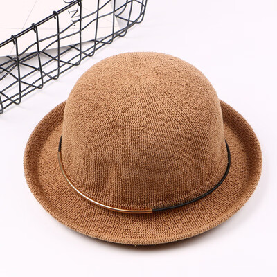 Spring&Autumn England retro-dome small gift hat summer casual metal hemming hat womens fashion sun-shading basin cap
Spring&Autumn England retro-dome small gift hat summer casual metal hemming hat womens fashion sun-shading basin cap