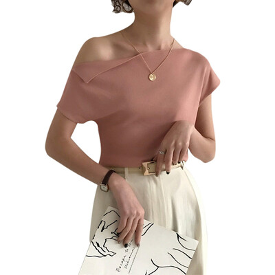 Women Solid Color Tshirt Summer Top Female Irregular Casual Short-sleeved T-shirt Cotton T Shirt Sexy Slim Fit Tops
Women Solid Color Tshirt Summer Top Female Irregular Casual Short-sleeved T-shirt Cotton T Shirt Sexy Slim Fit Tops