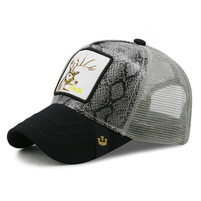 Unisex Women Men Animal Embroidery Patches Mesh Baseball Cap Summer Fashion Sports Outdoor Snapback Hat
Unisex Women Men Animal Embroidery Patches Mesh Baseball Cap Summer Fashion Sports Outdoor Snapback Hat