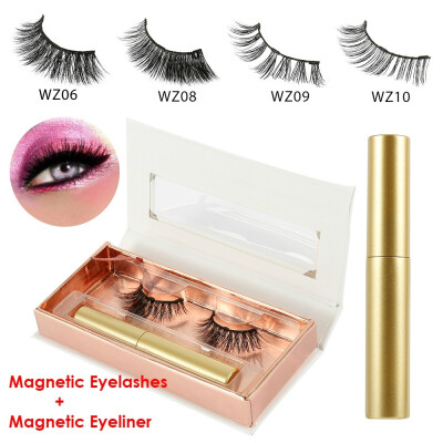 New 3D Magnetic False Eyelashes Natural Eye Makeup Lashes Magnetic Liquid Eyeliner
New 3D Magnetic False Eyelashes Natural Eye Makeup Lashes Magnetic Liquid Eyeliner