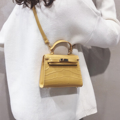 Kelly bag mini diagonal small bag crocodile pattern mini handbags handbag 2019 new wild shoulder bag
Kelly bag mini diagonal small bag crocodile pattern mini handbags handbag 2019 new wild shoulder bag