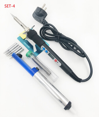 New Solder Iron LCD Digital Display Adjustable Temperature Electric Soldering Iron 220V Welding Rework Repair Tools EU Plug
New Solder Iron LCD Digital Display Adjustable Temperature Electric Soldering Iron 220V Welding Rework Repair Tools EU Plug