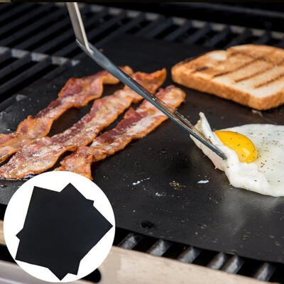 1 pc 40X33CM Family Party Non Stick Teflon BBQ Liners Oven Grill Foil Barbecue Liner Reusable Mat Color Black
1 pc 40X33CM Family Party Non Stick Teflon BBQ Liners Oven Grill Foil Barbecue Liner Reusable Mat Color Black