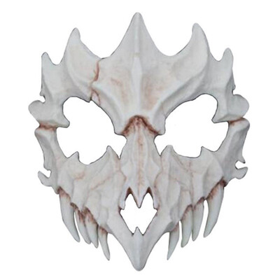 Resin Bone Mask Japanese Gods Style Cosplay Mask Half Face Covered Prom Performance Art Mask Halloween Costume Accessories
Resin Bone Mask Japanese Gods Style Cosplay Mask Half Face Covered Prom Performance Art Mask Halloween Costume Accessories