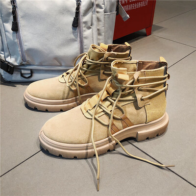 Wild mens Martin boots mens high-cut retro versatile tooling boots hip-hop mens boots
Wild mens Martin boots mens high-cut retro versatile tooling boots hip-hop mens boots