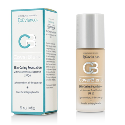 EXUVIANCE - CoverBlend Skin Caring Foundation SPF20 - True Beige 30ml1oz
EXUVIANCE - CoverBlend Skin Caring Foundation SPF20 - True Beige 30ml1oz