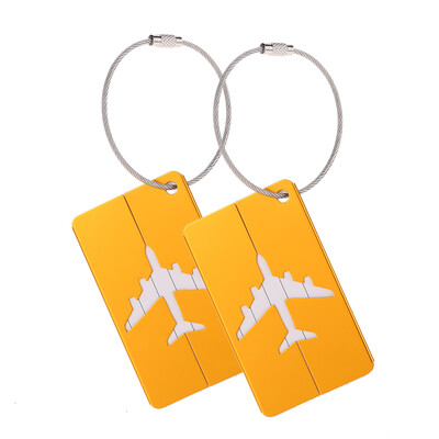 2pcs Travel Airlines Luggage Tags Suitcase Bag Tag Address Name Identity ID Label Identifier Metal Aluminum Alloy
2pcs Travel Airlines Luggage Tags Suitcase Bag Tag Address Name Identity ID Label Identifier Metal Aluminum Alloy