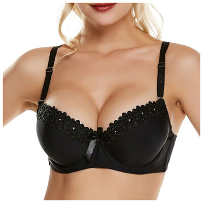 Toponeto Fashion Women Sexy Bow Bra Cup Super-Thin Gathered Comfortable Lace Underwear
Toponeto Fashion Women Sexy Bow Bra Cup Super-Thin Gathered Comfortable Lace Underwear