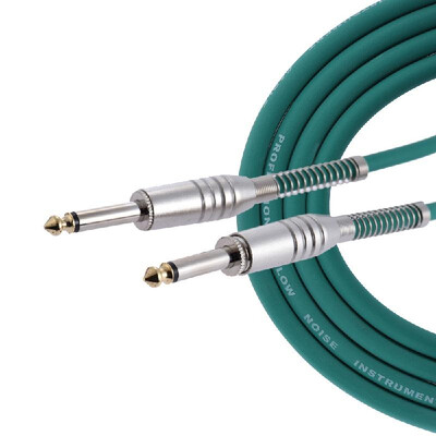 3 Meters 10 Feet Guitar Instrument Mono Cable Straight 14 Inch TS to Straight 14 Inch TS Male Plug PVC Jacket
3 Meters 10 Feet Guitar Instrument Mono Cable Straight 14 Inch TS to Straight 14 Inch TS Male Plug PVC Jacket