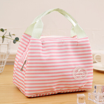 Siaonvr Insulated Cold Canvas Stripe Picnic Carry Case Thermal Portable Lunch Bag
Siaonvr Insulated Cold Canvas Stripe Picnic Carry Case Thermal Portable Lunch Bag