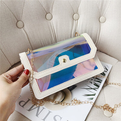 Tailored Womens Fashion Jelly Transparent Bag Shoulder Bag Coin Purse Small Square Bag
Tailored Womens Fashion Jelly Transparent Bag Shoulder Bag Coin Purse Small Square Bag