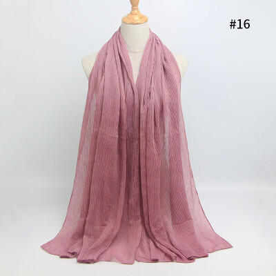 New pleated crease cotton scarf womens fashion turban hooded towel wholesale factory direct one generation
New pleated crease cotton scarf womens fashion turban hooded towel wholesale factory direct one generation