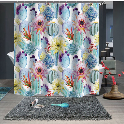 Gobestart Popular Waterproof Shower Curtain With 12 Hooks Printed Bathroom 180x180cm 
Gobestart Popular Waterproof Shower Curtain With 12 Hooks Printed Bathroom 180x180cm