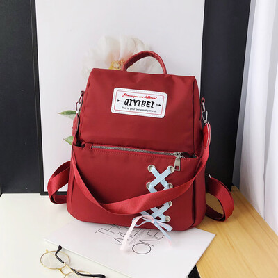 Tailored Women Fashion Wild Oxford Cloth Mother Student Bag Small Backpack Shoulder Bag
Tailored Women Fashion Wild Oxford Cloth Mother Student Bag Small Backpack Shoulder Bag