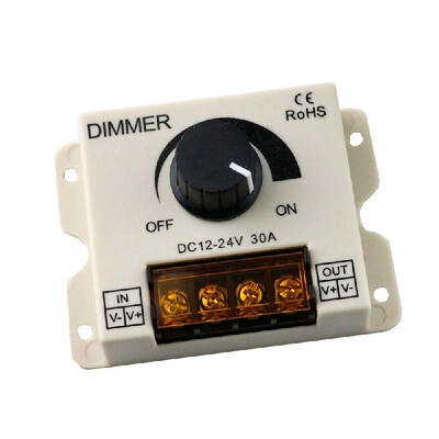 30A Light-emitting Diode Dimmer DC 12V 24V 360W Brightness Adjustable Lamp Driver Strip Single Color Light Capy Controller 5050 35
30A Light-emitting Diode Dimmer DC 12V 24V 360W Brightness Adjustable Lamp Driver Strip Single Color Light Capy Controller 5050 35