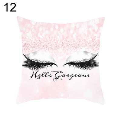 Eyelash Print Pillow Case Sofa Waist Throw Cushion Cover Home Office Decoration
Eyelash Print Pillow Case Sofa Waist Throw Cushion Cover Home Office Decoration