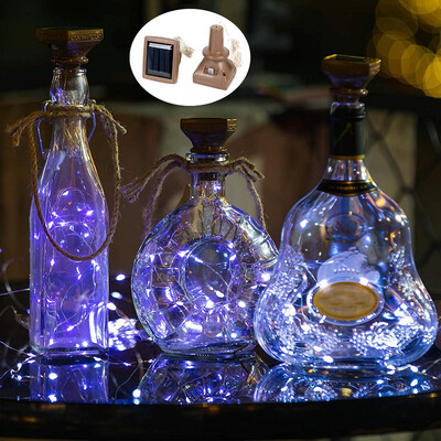 Gobestart 2Pcs Solar Energy Cork Shaped LED Light Starry Light Wine Bottle Lamp Decor
Gobestart 2Pcs Solar Energy Cork Shaped LED Light Starry Light Wine Bottle Lamp Decor