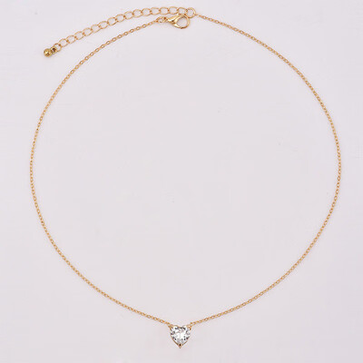 Sale Crystal Heart Necklace Pendants For Women Short Gold Necklace Chain Pendant Heart Choker Necklace Chocker
Sale Crystal Heart Necklace Pendants For Women Short Gold Necklace Chain Pendant Heart Choker Necklace Chocker