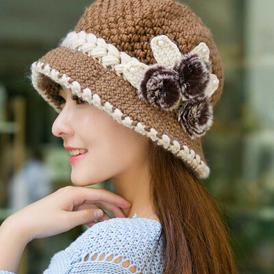Tailored Fashion Women Lady Winter Warm Crochet Knitted Flowers Decorated Ears Hat Hot
Tailored Fashion Women Lady Winter Warm Crochet Knitted Flowers Decorated Ears Hat Hot