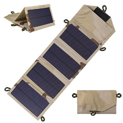 7W Foldable Solar Charger Certified Sun Power Panel Portable Power Source for Cell Phone Tablet PC Power Bank
7W Foldable Solar Charger Certified Sun Power Panel Portable Power Source for Cell Phone Tablet PC Power Bank