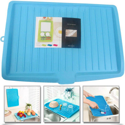 Plastic Worktop Dish Drainer Drip Tray Large Kitchen Sink Drying Rack Holder Set
Plastic Worktop Dish Drainer Drip Tray Large Kitchen Sink Drying Rack Holder Set