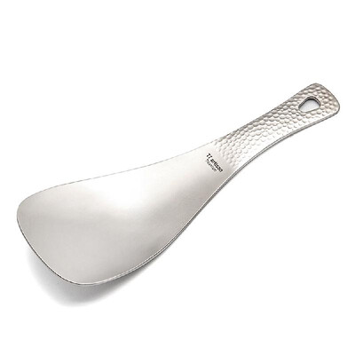 Outdoor Titanium Rice Spoon Scoop Home Kitchen Cooking Spatula for Camping Hiking Picnic
Outdoor Titanium Rice Spoon Scoop Home Kitchen Cooking Spatula for Camping Hiking Picnic