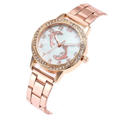 Stainless Steel Fashionable Ladies WristWatch Beautiful Souvenir Temperament Simple Business Womens Quartz Watch clock 2018 D
Stainless Steel Fashionable Ladies WristWatch Beautiful Souvenir Temperament Simple Business Womens Quartz Watch clock 2018 D