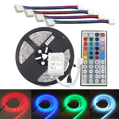 ZDM Waterproof 5M 5050 300 RGB LED Strip Light with 44Key IR Controller&4PCS RGB Double Head Connection Line
ZDM Waterproof 5M 5050 300 RGB LED Strip Light with 44Key IR Controller&4PCS RGB Double Head Connection Line