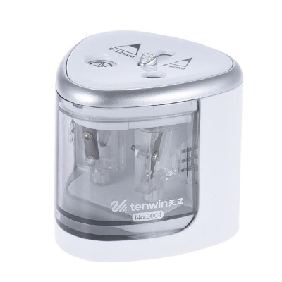 Multi-functional Automatic Electric Pencil Sharpener Battery Operated with 2 Holes6-8mm 9-12mm for Home School Student Silver
Multi-functional Automatic Electric Pencil Sharpener Battery Operated with 2 Holes6-8mm 9-12mm for Home School Student Silver