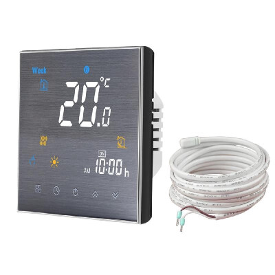 BTH-3000L-GALW WiFi Smart Thermostat for Water Heating Digital Temperature Controller Large LCD Display Touch Button Voice Control
BTH-3000L-GALW WiFi Smart Thermostat for Water Heating Digital Temperature Controller Large LCD Display Touch Button Voice Control