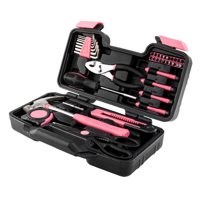 Ktaxon 39pcs Tool Set Household Tools Kit w Plastic Toolbox Storage Organizer Case for General Household DIY Home Repair
Ktaxon 39pcs Tool Set Household Tools Kit w Plastic Toolbox Storage Organizer Case for General Household DIY Home Repair