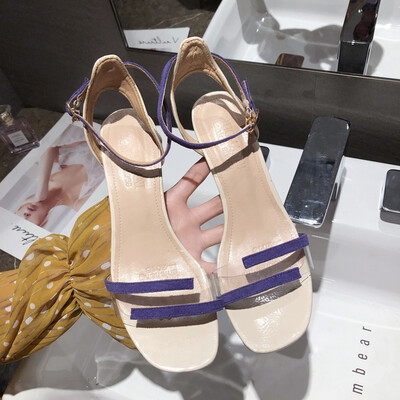 Transparent sandals womens cats&one-word color matching summer Korean version of high-heeled shoes womens slim&sexy
Transparent sandals womens cats&one-word color matching summer Korean version of high-heeled shoes womens slim&sexy